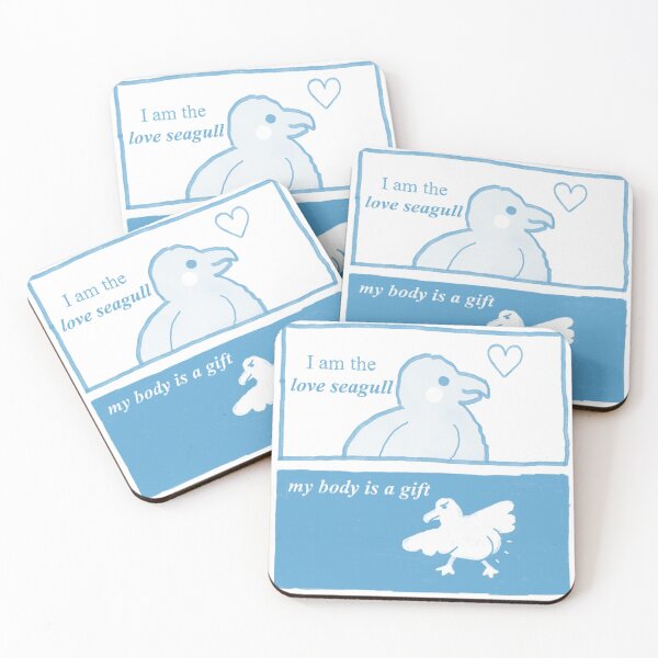Item preview, seagull love designed and sold by kyxngmi.
