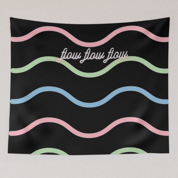 Item preview, Flow Flow Flow designed and sold by Art With Impact – Statement Art & Apparel for Deep Thinkers.