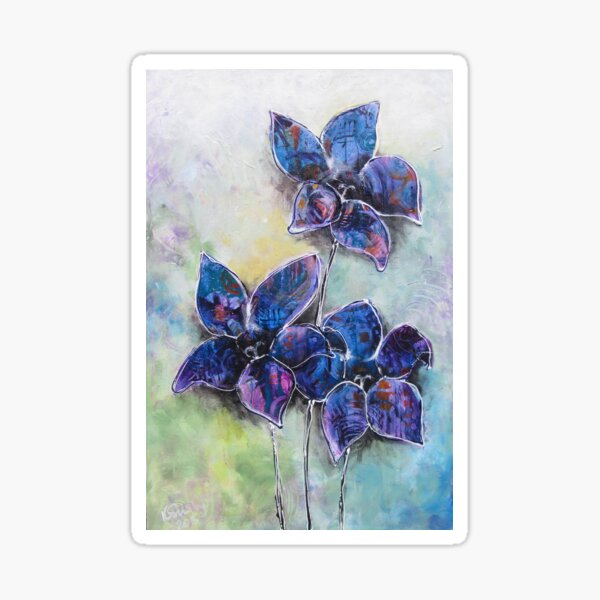 Vintage Australian Floral - Royal Bluebell- ACT State Flower – QSQuilting