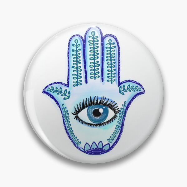 Artikelvorschau, Auge & Hamsa entworfen und verkauft von GlamAboutTown.