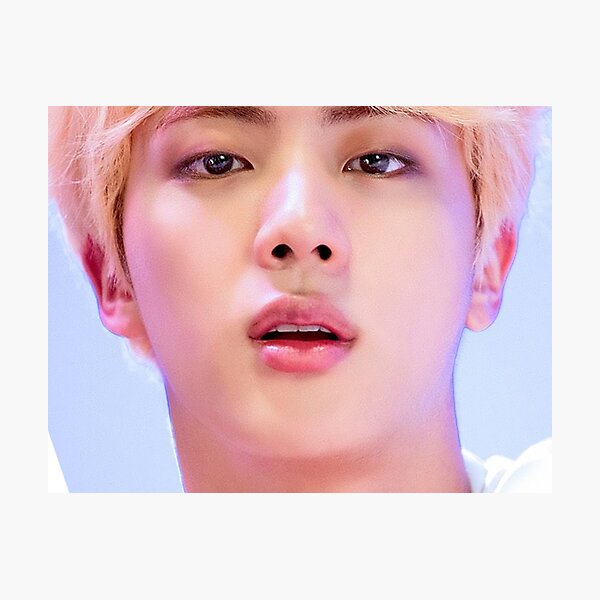 BTS Jin mouth cute Impression photo