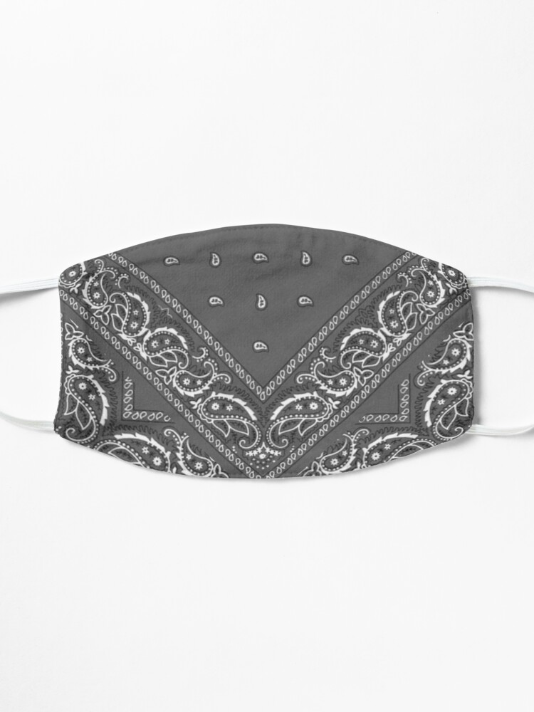 grey bandana mask