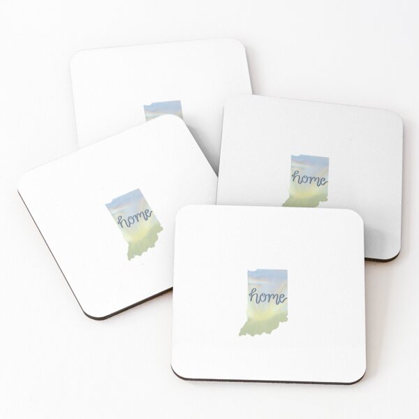 Item preview, State of Indiana Home Sunset Design  designed and sold by amyhutchison.
