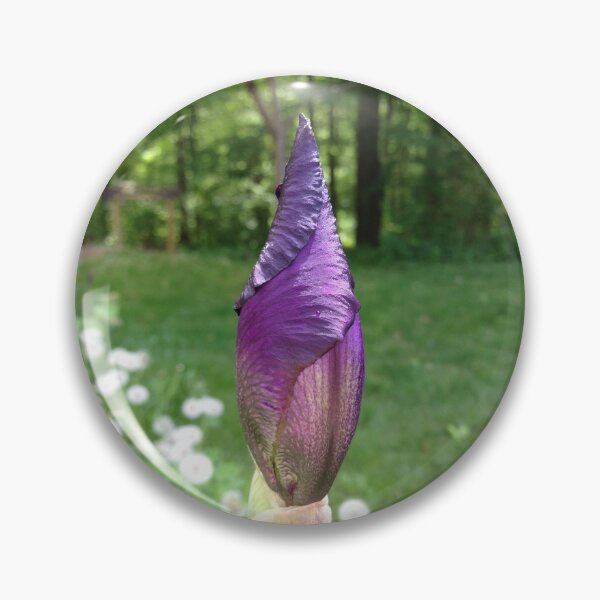 Item preview, Perfect Purple Iris Bud designed and sold by Ollivrosa.