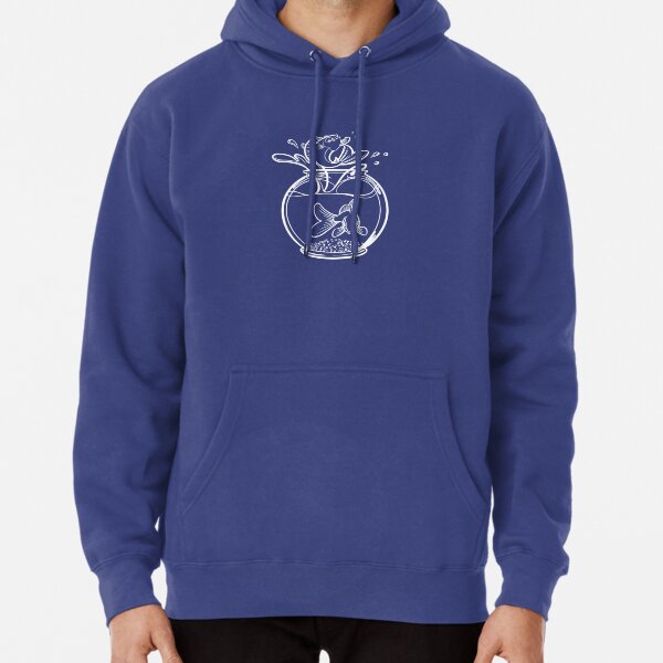 Jumping Goldfish Pullover Hoodie