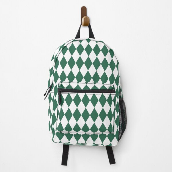 Item preview, Chive Green and White Diamond Pattern designed and sold by BleuSky.