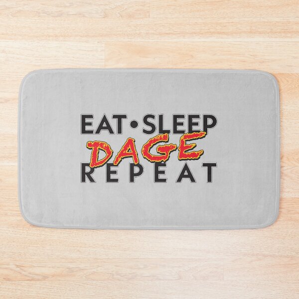 Item preview, Eat Sleep Dage and REPEAT - Red! designed and sold by MomNuzzo.