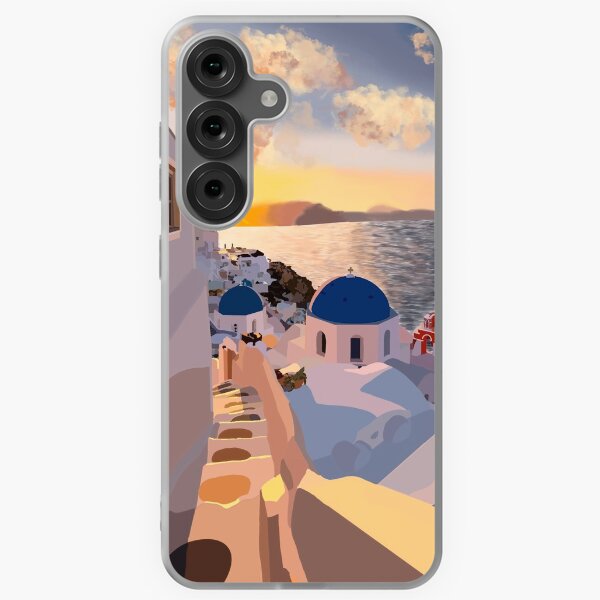 Item preview, Santorini sunset designed and sold by Nicklepickle58.