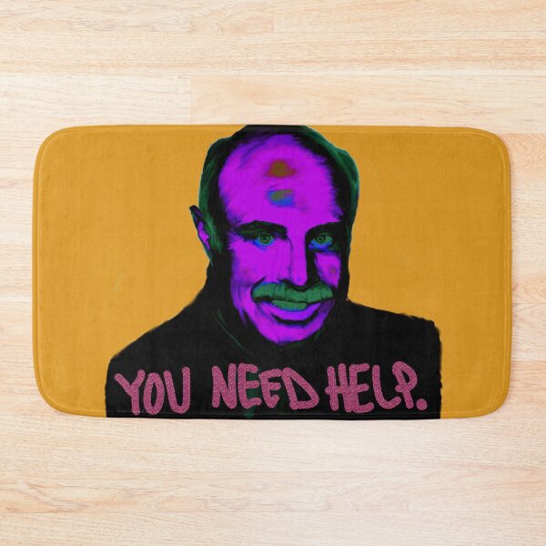 Item preview, Purple pop art Dr. Phil  designed and sold by SaltCitySage.