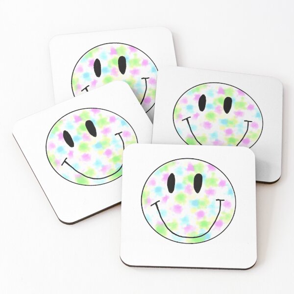 Item preview, Smiley Face with flower detail designed and sold by KatharineArt.