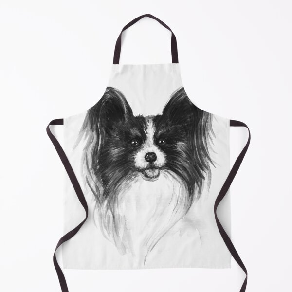 Item preview, The dog Papillon portrait designed and sold by franktact.