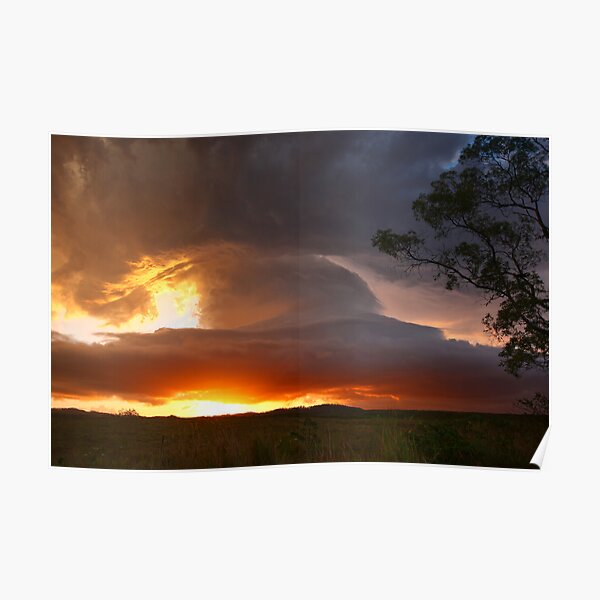 Coomera Low Precipitation Supercell Póster