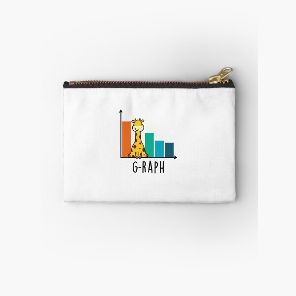 Item preview, G-raph Cute Giraffe Graph Puns designed and sold by punnybone.