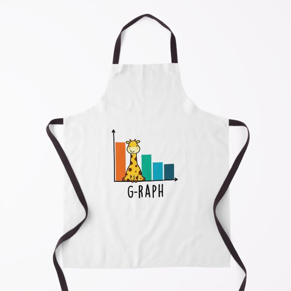 Item preview, G-raph Cute Giraffe Graph Puns designed and sold by punnybone.