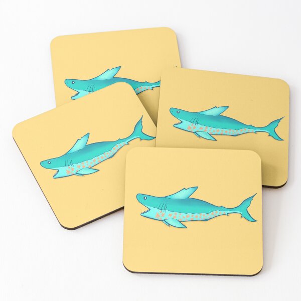 Item preview, Cute Shark with Yellow Details designed and sold by TearyEyedSprout.