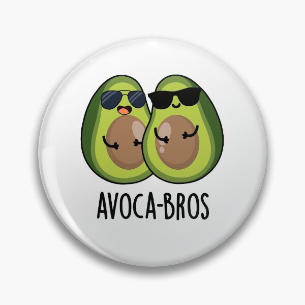 Item preview, Avoca-bros Funny Avocado Puns  designed and sold by punnybone.