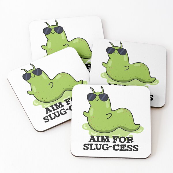 Item preview, Aim For Slug-cess Positive Slug Puns  designed and sold by punnybone.