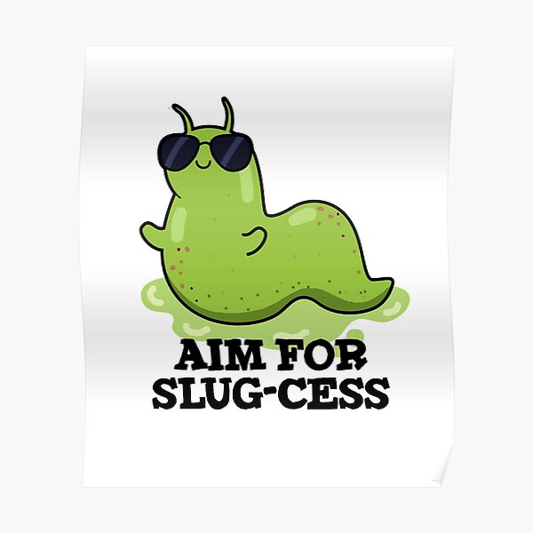 Slug Cartoon Wall Art for Sale | Redbubble