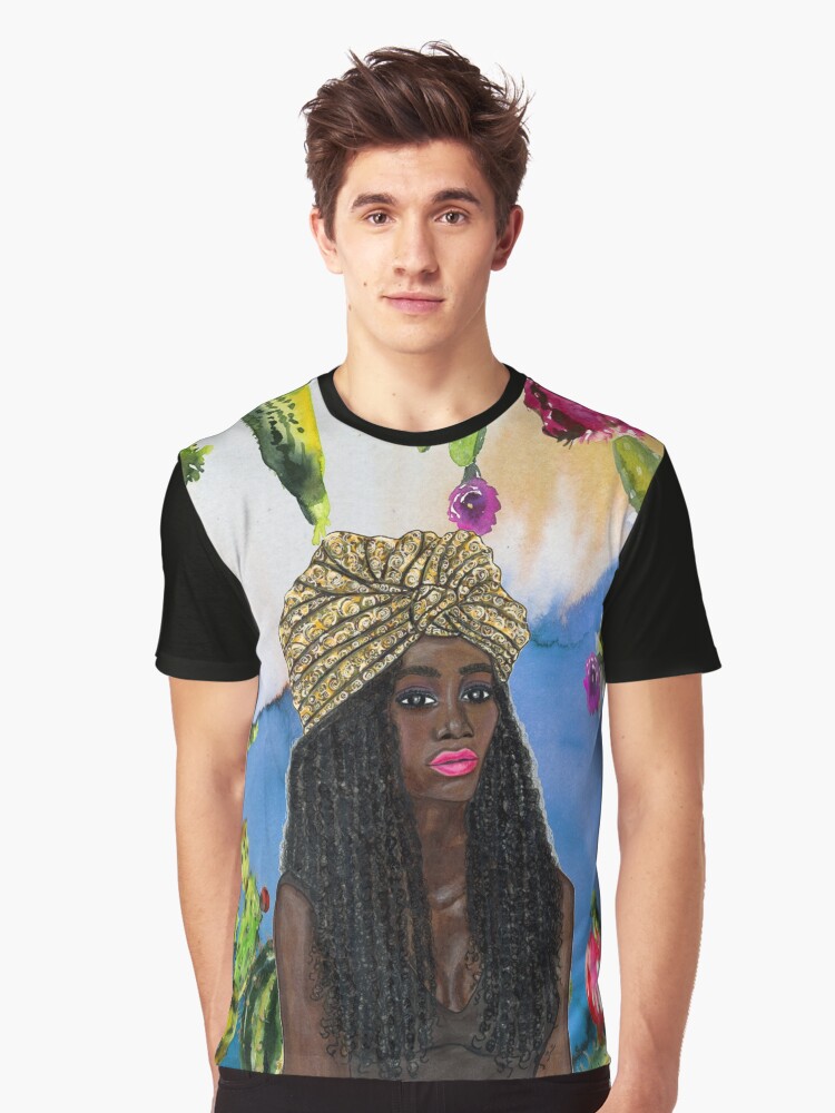 Thumbnail 1 of 5, Graphic T-Shirt, Boho Goddess designed and sold by sincerelyteia.