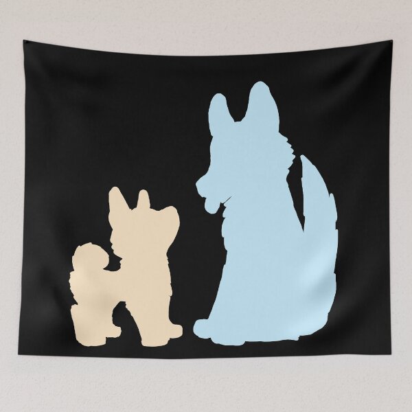 Item preview, doggo silhouettes designed and sold by jakeenglish69.