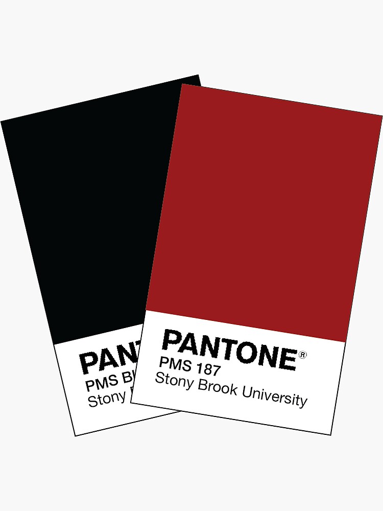 "stony brook paint chip" Sticker for Sale by lucyqwong Redbubble