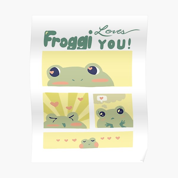 Froggy Loves You! Poster