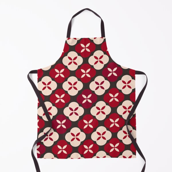 Item preview, Floral dark red pattern designed and sold by LR-7.