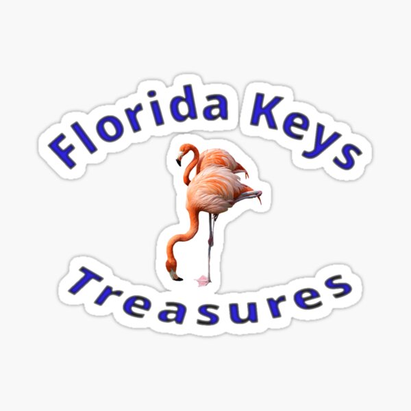 Item preview, Pink Flamingo Florida Keys Treasures designed and sold by KeysTreasures.