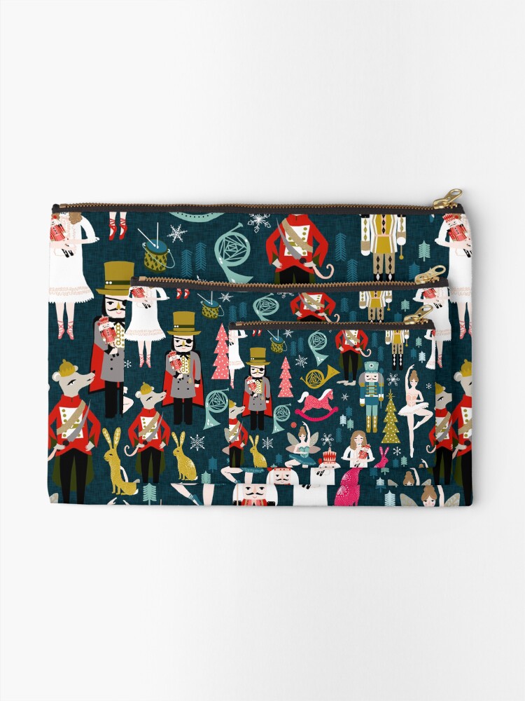 Alternate view of Nutcracker Ballet by Andrea Lauren Zipper Pouch