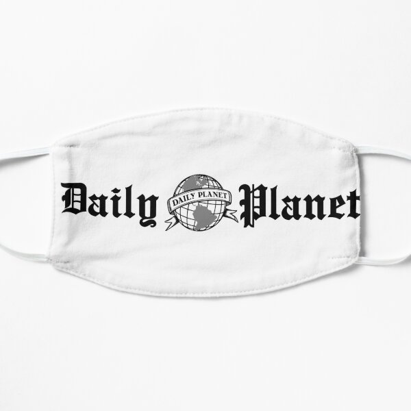 Daily Planet  Flat Mask