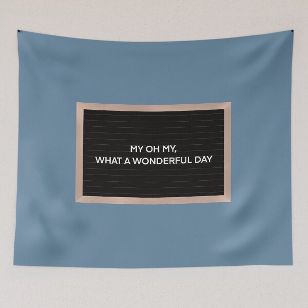 Item preview, wonderful feeling, wonderful day designed and sold by Molly McLeroy.