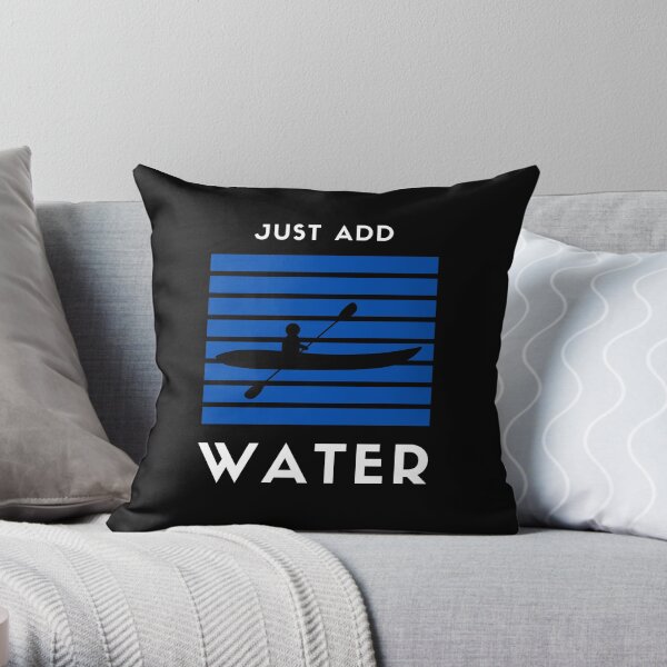 Just Add Water Throw Pillow