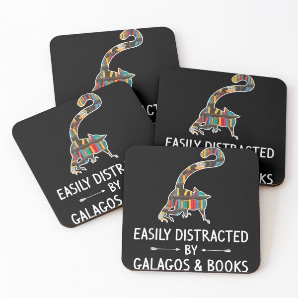 Item preview, Easily Distracted By Lemur Books Lover Gift designed and sold by FelixSchulze.
