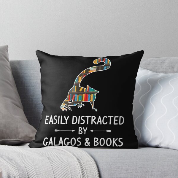 Item preview, Easily Distracted By Lemur Books Lover Gift designed and sold by FelixSchulze.