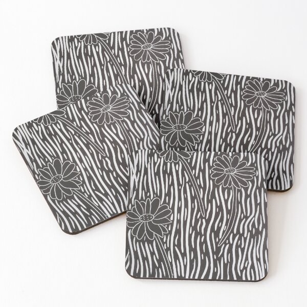 Item preview, Daisy Linoleum Block Print designed and sold by BritW1509.