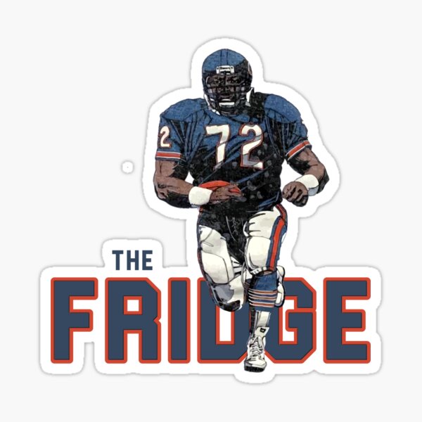 William The Refrigerator Perry, Chicago Bears. ART Print from Original  Painting