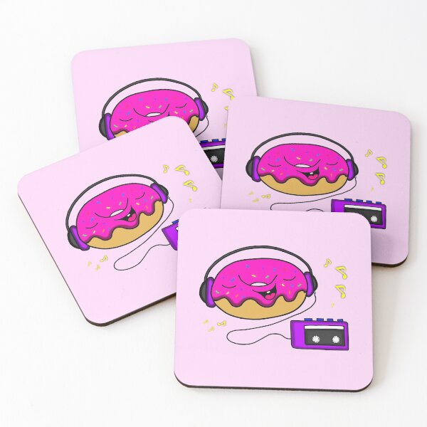Item preview, Donut Frenzy! (Strawberry)  designed and sold by DitzyDonuts.
