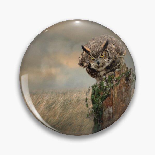 Item preview, Great Horned Owl on the Hunt designed and sold by RockCreek.