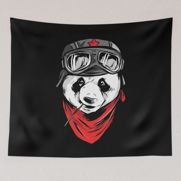 Item preview, Cool Panda Bear Pilot designed and sold by cutenfunny.