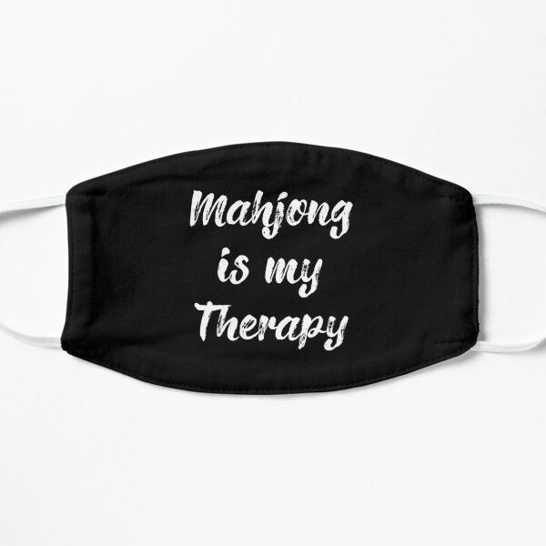 Mahjong is my therapy Mask