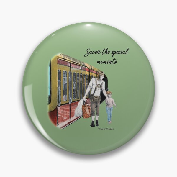 Item preview, German Elf Train Town Shopping Fantasy Artwork designed and sold by HelmsArt.