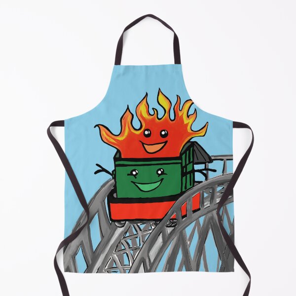 Item preview, Dumpster Fire Roller Coaster designed and sold by RubyDanger.