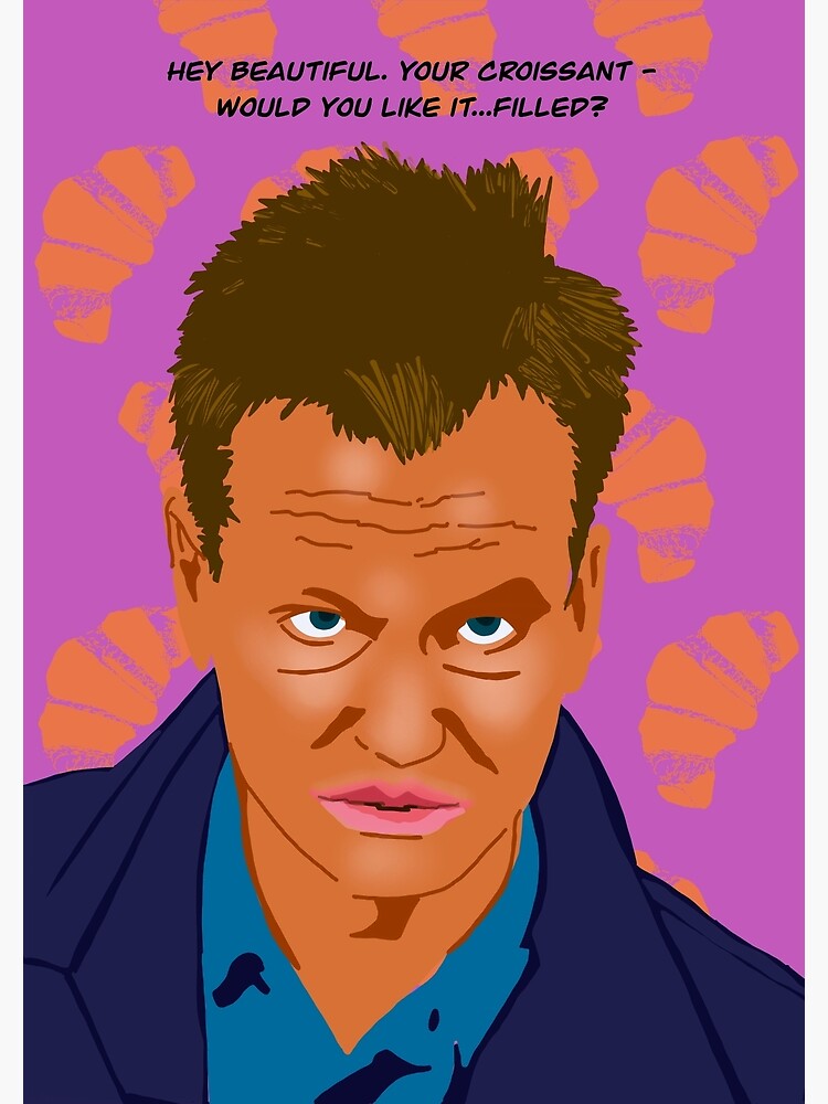 "Kath and Kim Sandy Freckle With Background " Poster by Cheapnlazyart