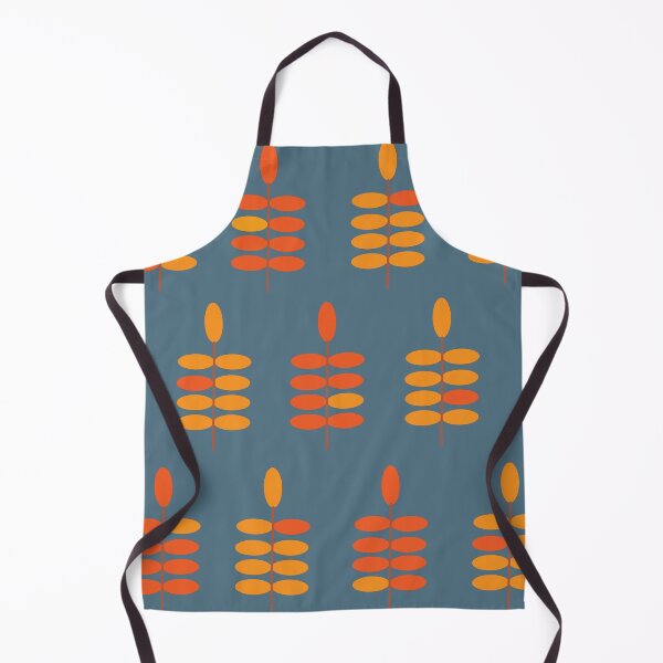 Item preview, Retro Orange Leaves with bkgrd designed and sold by Orchyd.