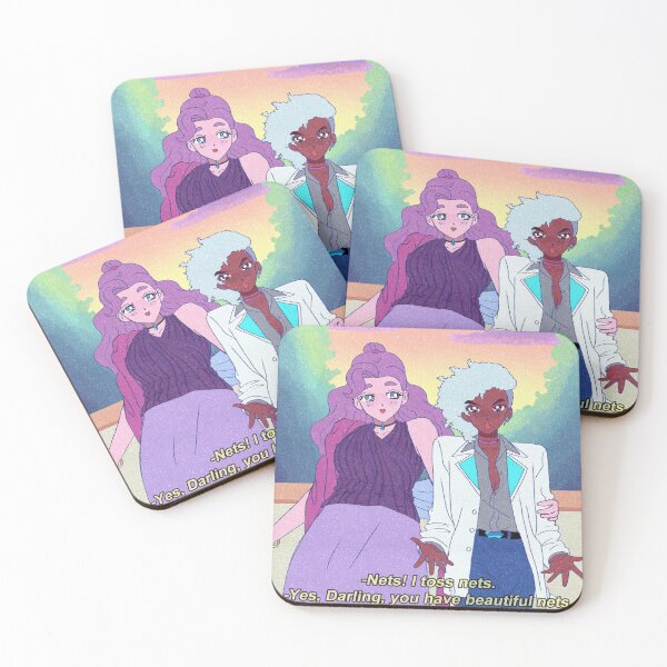 Item preview, 90s Anime Netossa & Spinnerella AU designed and sold by bleilaniarts.