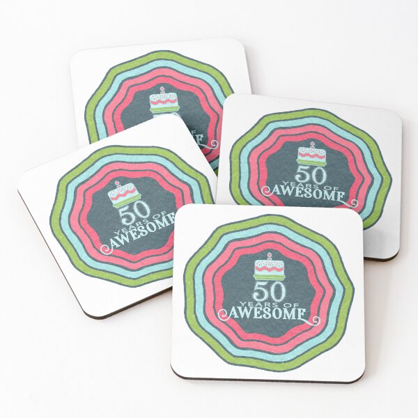 Item preview, 50 Years of Awesome Birthday  designed and sold by SharksOnShore.