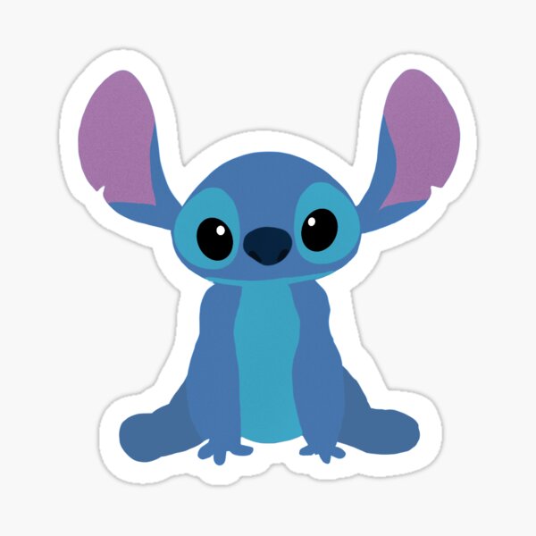 Sitting Stitch Stickers | Redbubble