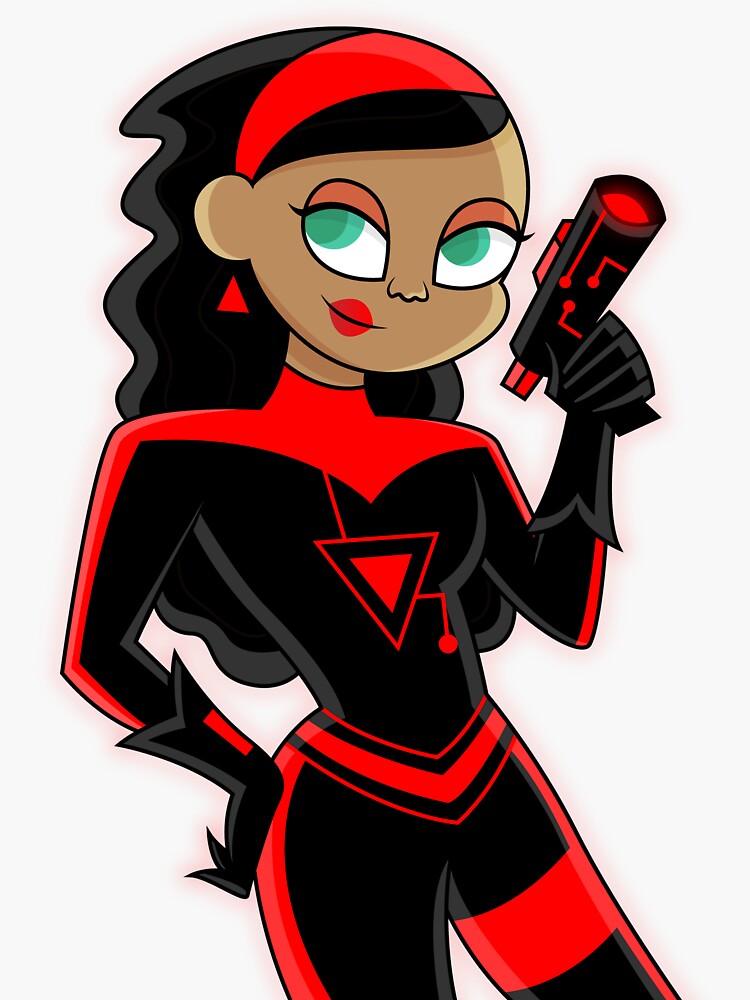 Thumbnail 3 of 3, Sticker, Danny Phantom - Valerie Gray designed and sold by SaraSanddollar.