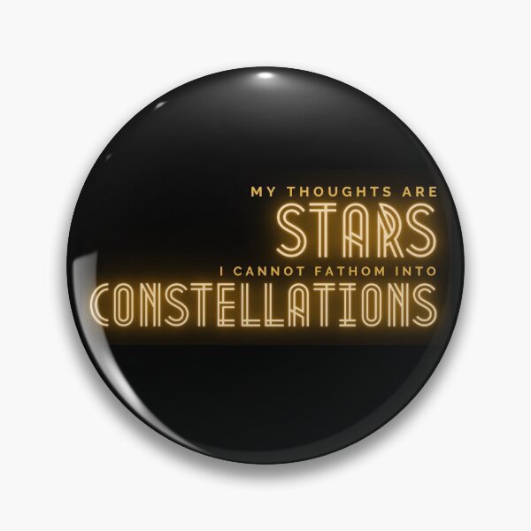 Item preview, My Thoughts Are Stars John Green Quote designed and sold by a-fangrl.