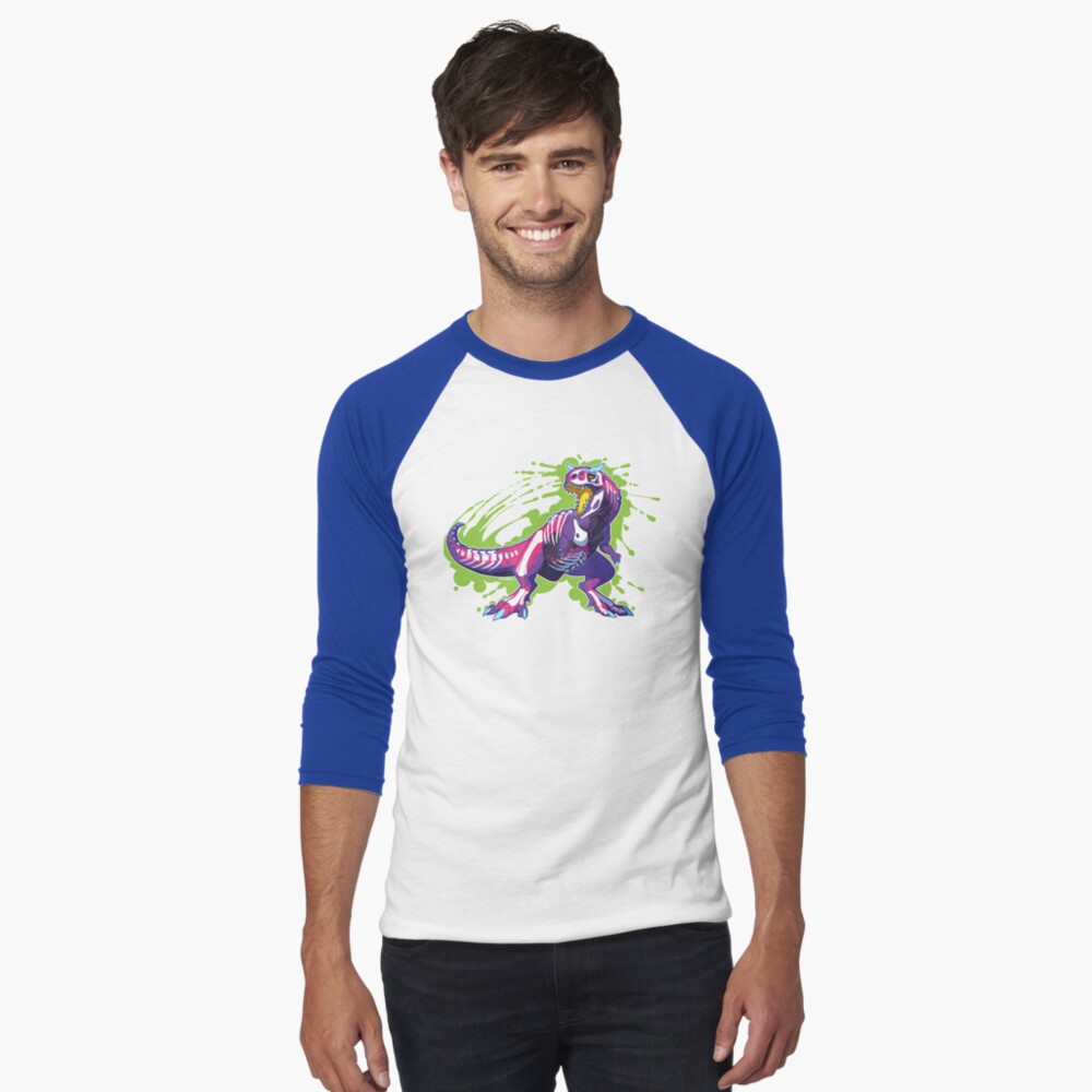 Artikel-Vorschau von Baseballshirt mit 3/4-Arm, designt und verkauft von Kirara.